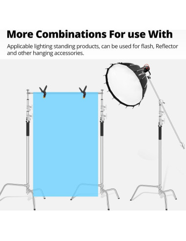 Soporte de Luz AMBITFUL C Stand con Brazo Extensible 320cm