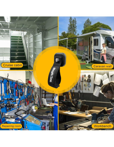 Ganchos Magnéticos de Alta Resistencia MagitcSee - 2 Pcs