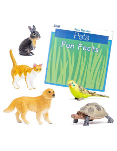 Figuras de Animales de Plástico Stages - Mascotas Realistas