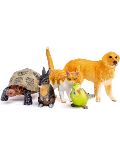 Figuras de Animales de Plástico Stages - Mascotas Realistas 2