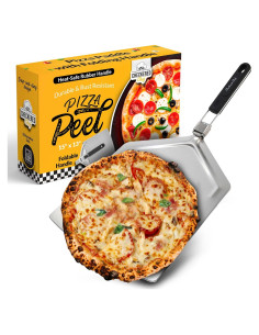 Pala para Pizza Checkered Chef 33x38 cm Acero Inoxidable