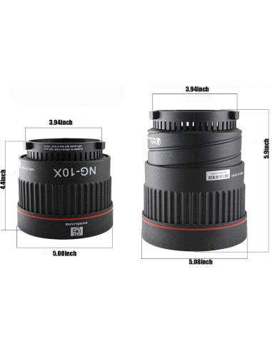 Lente Fresnel Fotga 10x Montura Bowens con 4 Filtros Coloridos