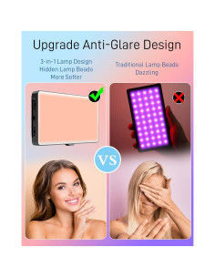 Luz Portátil RGB FRANDEK 4000mAh para Fotografía y Video 2