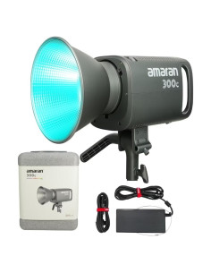 Aputure Amaran 300c Luz LED RGBWW 300W Montaje Bowens
