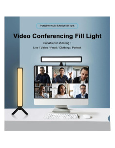 Iluminación LED para Videoconferencias LinYuchi con Trípode 2
