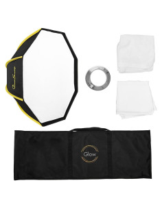 Glow ParaSnap 60cm Beauty Dish Softbox Bowens con SterlingFibre