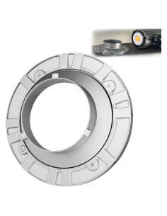 Adaptador de Anillo de Velocidad Kanfouaela 19 cm para Softbox