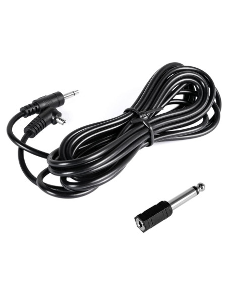 Cable de Sincronización de Flash 3M Fotoconic 3.5mm con Adaptador