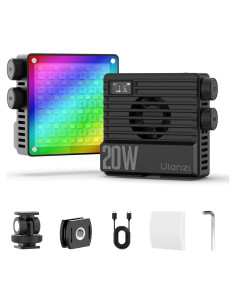 Luz de Video RGB ULANZI LE20 20W Portátil 2500-9000K