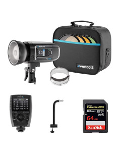 Estroboscopio Westcott FJ400 400W con Batería y Accesorios