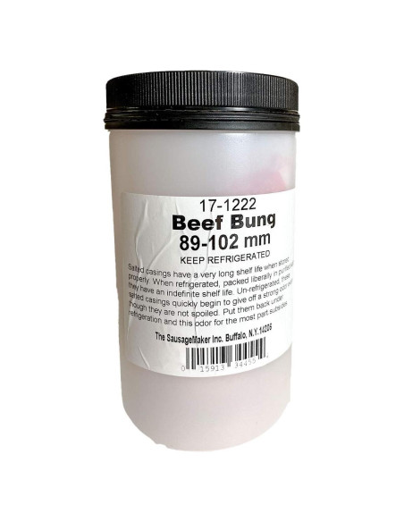 Tripa Natural de Res El Fabricante de Salchichas 89-102mm