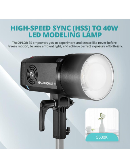 Flashpoint XPLOR 600 SE 600Ws Flash Estudio Monolight