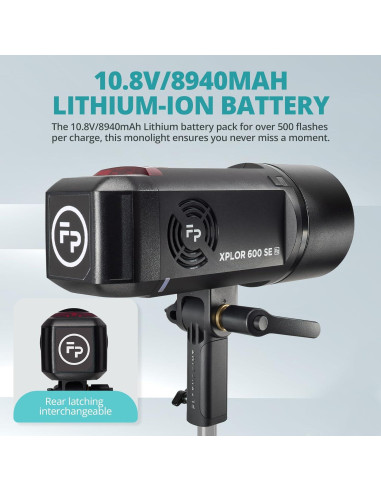 Flashpoint XPLOR 600 SE 600Ws Flash Estudio Monolight