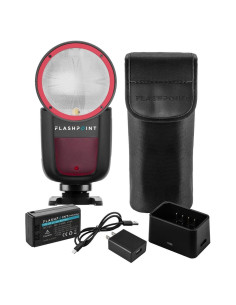 Flashpoint Zoom Li-on X R2 TTL Flash Godox V1 para Sony 76Ws