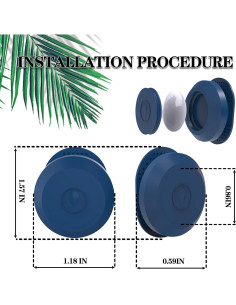 Paquete de 2 Soportes Adhesivos Impermeables Mwdzfq para AirTag 2