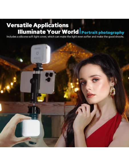 Panel de Luz LED RGB ZENIKO VS5 R 36000 Colores 2500K-8500K