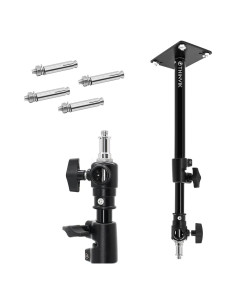 Soporte de Cámara Thinvik para Estudio Fotográfico - Montaje Pared Techo Ajustable 35-55 cm