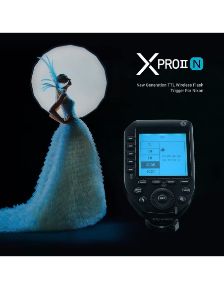 Flash Estroboscópico Godox MS200-V 200W Compacto TTL 2.4G