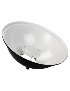 Plato de Belleza Fotodiox 45 cm con Difusor y Soporte para Flash