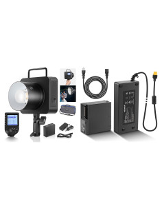Flash Estudio NEEWER Q4 400Ws TTL 2.4G + Disparador QPRO-C