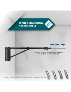 Brazo de Boom Montado en Pared Flashpoint 0.76-1.34m Ajustable 2