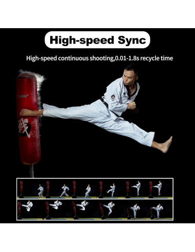 Flash Godox AD200Pro 200Ws Estudio Inalámbrico TTL 2.4G