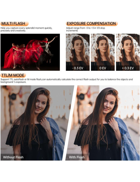 Flash Godox AD200Pro 200Ws Estudio Inalámbrico TTL 2.4G