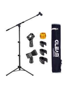 Soporte de Micrófono GLEAM MIC-01 Trípode Ajustable 58-109 cm