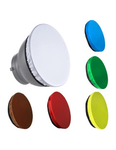 Paquete de 6 Calcetines Difusores de Luz YUOCU 18cm Colores