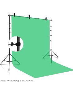 Soporte de Fondo Ajustable ShowMaven 1.95m x 3.05m con Bolsa 2