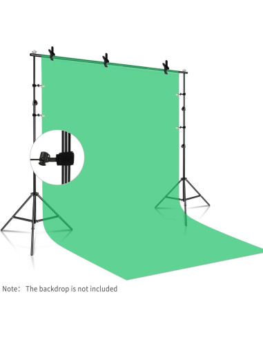 Soporte de Fondo Ajustable ShowMaven 1.95m x 3.05m con Bolsa