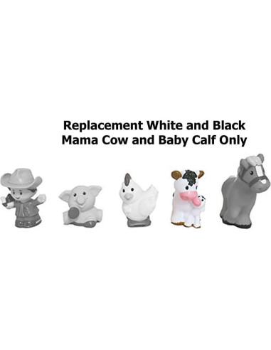 Figura de Vaca y Ternero de Repuesto Fisher-Price Little People