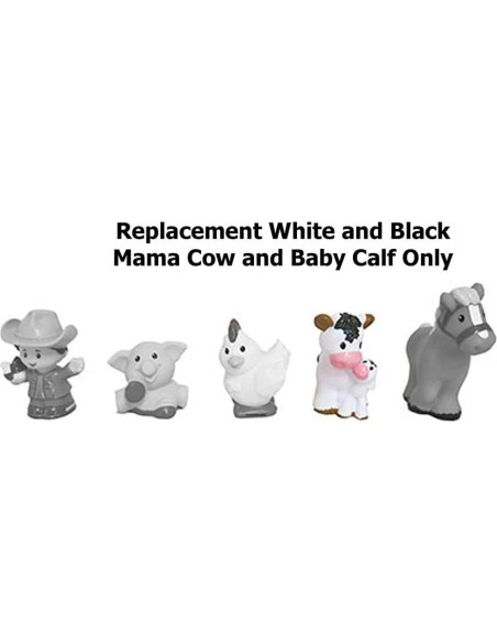 Figura de Vaca y Ternero de Repuesto Fisher-Price Little People