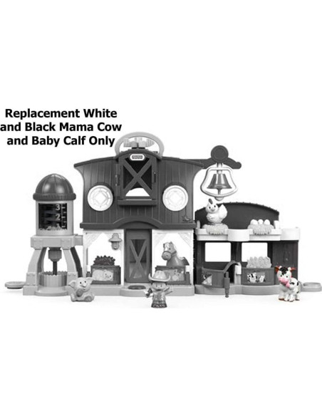 Figura de Vaca y Ternero de Repuesto Fisher-Price Little People