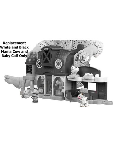 Figura de Vaca y Ternero de Repuesto Fisher-Price Little People