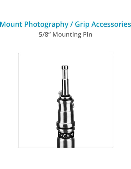 Soporte Doble Elevador Proaim TP-LNJB-01 para Luces 15kg