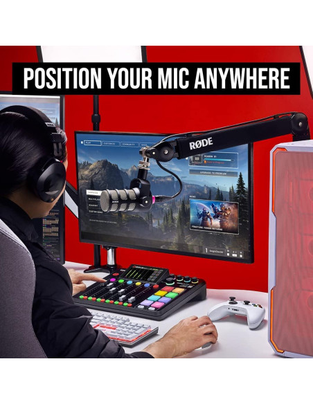 Brazo de Estudio Profesional RDE PSA1+ con Amortiguación y Gestión de Cables