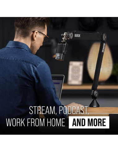 Brazo de Estudio Profesional RDE PSA1+ con Amortiguación y Gestión de Cables