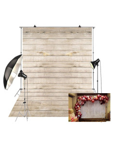 Fondo de Fotografía de Madera 1.85x2.5m KonPon KP-082