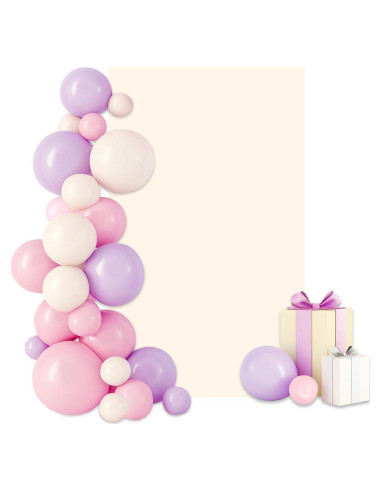 Cubierta de fondo beige 6FT GEWONELIFE para arco de boda