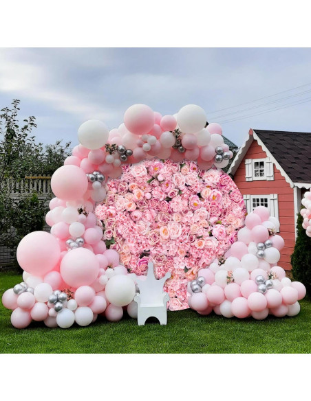 Cubierta de fondo redonda floral Jditngp 2.2m para fiestas Cubierta de fondo redonda floral Jditngp 2.2m para fiestas