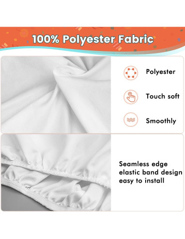 Cubierta de fondo redonda floral Jditngp 2.2m para fiestas