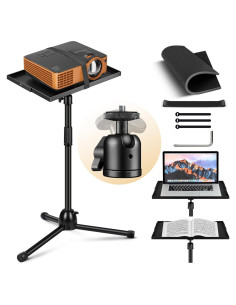 Trípode Proyector CAHAYA Ajustable 89.85 a 129.97 cm Plegable