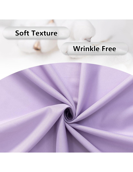 Cortinas de Fondo MEETSKY Lila Claro 3m x 2.4m 2 Paneles