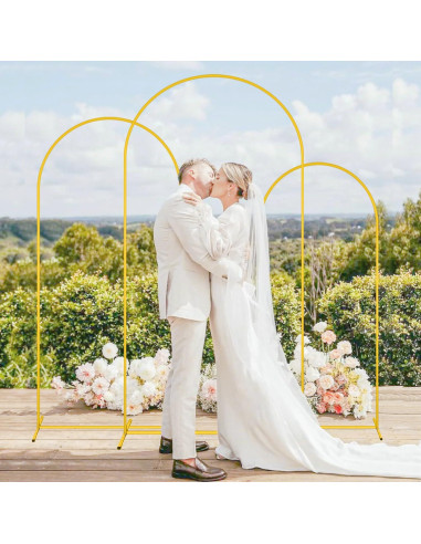 Soporte de Arco de Metal MODFUNS con Cubierta Caqui 4-6ft