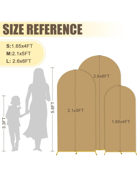 Soporte de Arco de Metal MODFUNS con Cubierta Caqui 4-6ft