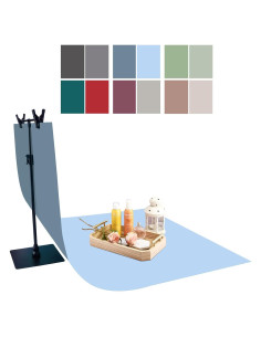 Fondos de Fotografía WEIZGO 6Pcs 12 Colores 86x58cm