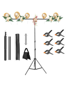 Soporte de Fondo Ajustable iMounTEK 1.49x1.98m con Accesorios