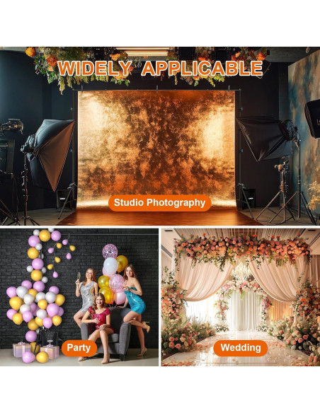 Soporte de Fondo LINCO 9x10 ft Ajustable para Fotografía Soporte de Fondo LINCO 9x10 ft Ajustable para Fotografía