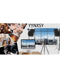 Fondo de Oficina YYNXSY 2.4x1.8m Vinilo para Videoconferencias 2